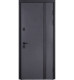 Входные Двери Коттедж 710/265 Metalic anthracite/Уличная Белый Атласный Булат