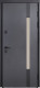 Двери Коттедж 705/431 Metalic anthracite/Уличная Антрацит серый Булат