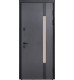 Двери Коттедж 705/431 Metalic anthracite/Уличная Антрацит серый Булат