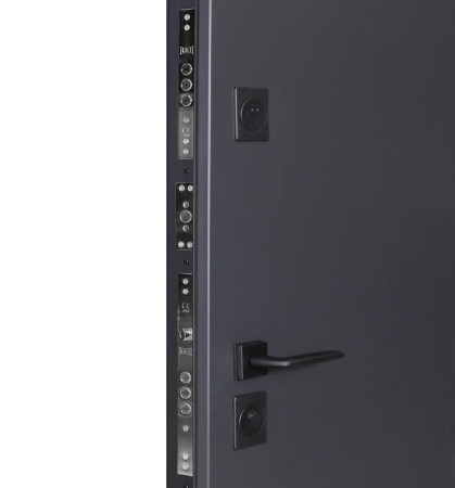 Двери Коттедж 705/431 Metalic anthracite/Уличная Антрацит серый Булат