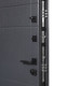 Двери Коттедж 705/431 Metalic anthracite/Уличная Антрацит серый Булат