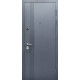 Входные Двери МОДЕЛЬ К-612 172 Графит матовый / Белый супермат Булат