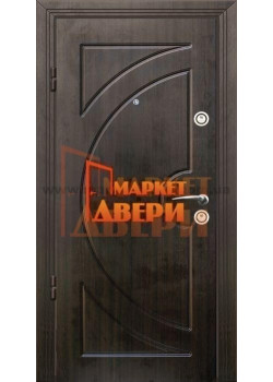 Двери Джента 550 венге темный Милано