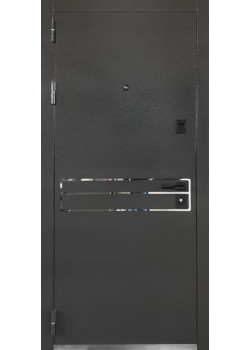 Двери ПУ-3К-Тринити/503 Q RAL 1409 Серо-беж/МДФ Бетон антрацит Министерство Дверей