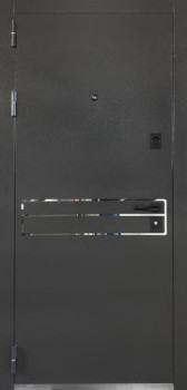 Двери ПУ-3К-Тринити/503 Q RAL 1409 Серо-беж/МДФ Бетон антрацит Министерство Дверей