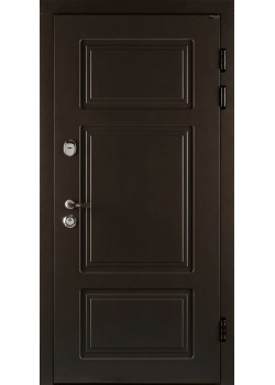 Двери Белфаст Трио Vinorit 2 цвета RAL 8019 Портала