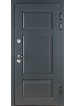 Двери Белфаст Трио Vinorit 2 цвета RAL 7016 Портала