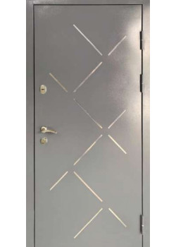 Двери Люкс Молоток 3 RAL 7024/Антрацит Portalino