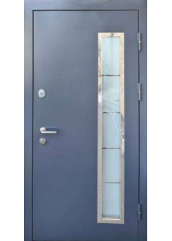 Двери Люкс Молоток 4 RAL 7024/Антрацит Portalino