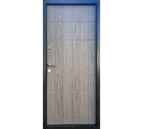 Входные Двери ВИП Молоток 1 RAL 9975/Дуб вулканический Portalino