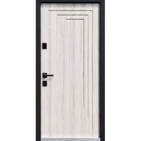 Двери Portalino SLIM RAL 7024/Дуб Айс