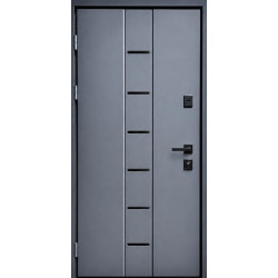 Двери Portalino SLIM RAL 7024/Дуб Айс
