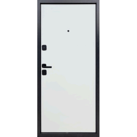 Двери Portalino STEEL DOORS SD-201 Графит матовый/Белый матовый