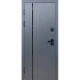 Двери Portalino STEEL DOORS SD-201 Графит матовый/Белый матовый