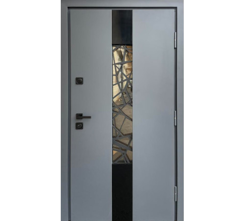Входные Двери Стронг Плаза антрацит песок/антрацит Vinorit "Qdoors"