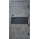 Вхідні Двері Стронг Стоун 4К мрамор темний/бетон сірий "Qdoors"