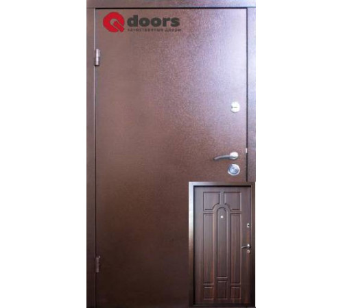 Входные Двери Стандарт М Классик темный орех Qdoors