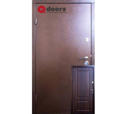 Входные Двери Вип М Гранд темный орех "Qdoors"