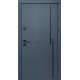 Двери Qdoors Ультра Крос-Аk антрацит/белая шагрень