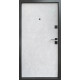 Входные Двери Премиум Комби-Аk/Гладь оксид темный/бетон снежный "Qdoors"