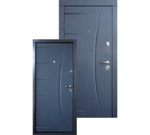 Входные Двери Глория графит Qdoors
