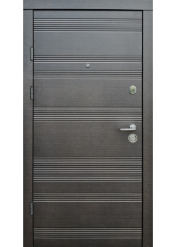 Двери Статус венге темный горизонталь Qdoors