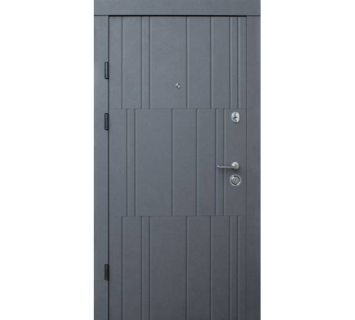 Входные Двери Премиум Арт бетон графит-бетон крем Qdoors