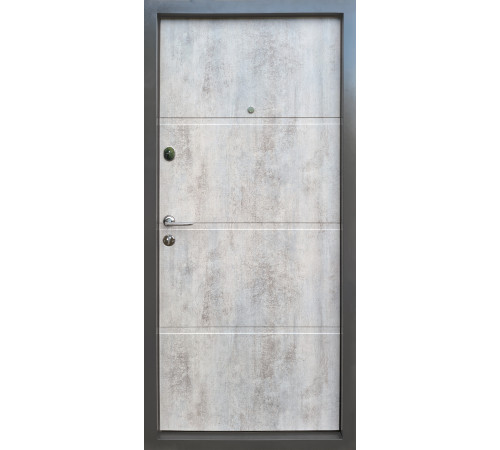 Двері Qdoors Преміум Бостон-М бетон темний-світлий