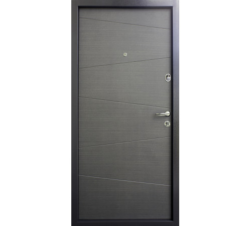 Входные Двери Эталон Нео венге серый горизонт "Qdoors"