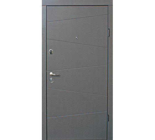 Входные Двери Эталон Нео венге серый горизонт "Qdoors"