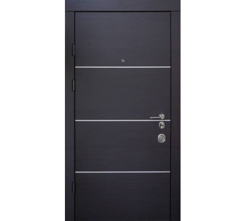 Входные Двери Авангард Горизонт AL 2 цвета "Qdoors"