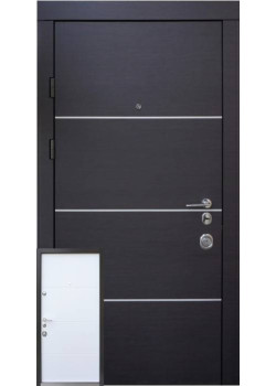 Двери Авангард Горизонт AL 2 цвета "Qdoors"