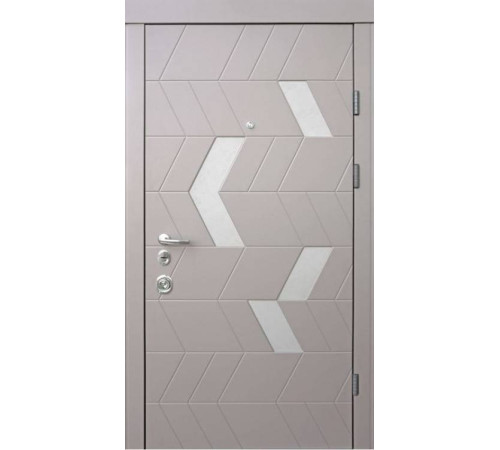 Вхідні Двері Конверс-М амаретт-грей софт Qdoors