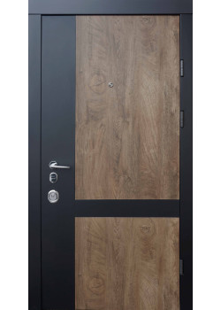 Двери Франк-М спил дерева коньячный Qdoors