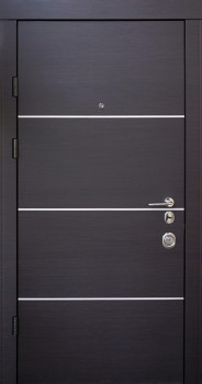 Двері Qdoors Авангард Горизонт-AL венге темний