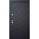 Входные Двери Онтарио софт черный/белый супермат Qdoors