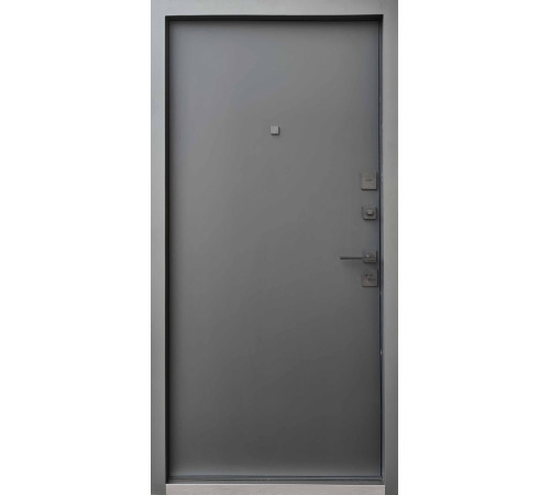 Входные Двери Онтарио софт черный Qdoors