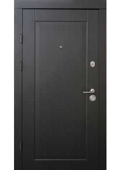 Двери Премиум Прованс венге темный-белый супермат "Qdoors"
