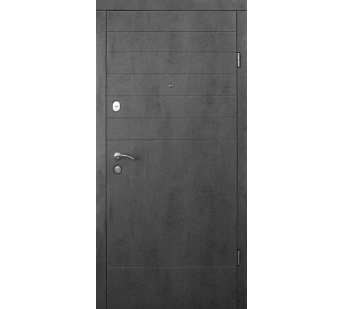 Входные Двери Эталон Стелла бетон темный "Qdoors"