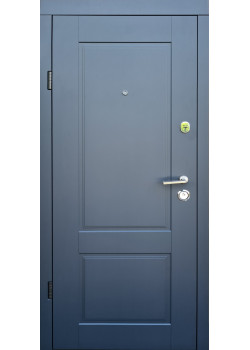Двери Эталон Соната антрацит/белое дерево "Qdoors"