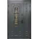 Входные Двери Sarmak Элегант Термо Лучия ArWood RAL 7016/ПВХ белое дерево 1200