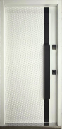 Двери Sarmak Альтеа ArWood RAL 7016/Vin белое дерево