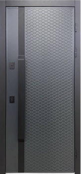 Двери Sarmak Альтеа ArWood RAL 7016/Vin белое дерево