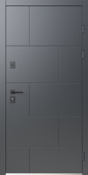 Двери Sarmak Эталон-Термо Нота ArWood RAL 7016/vin антрацит