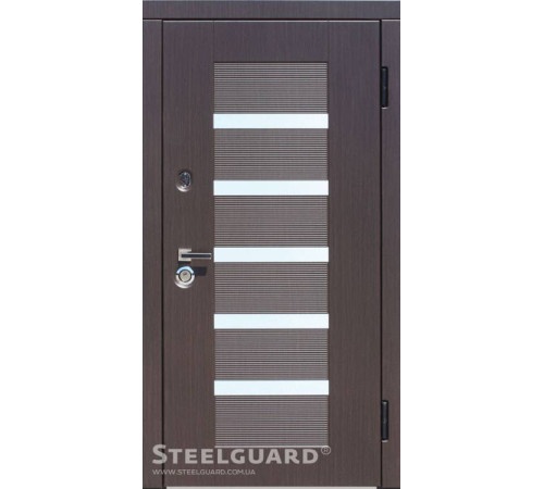 Входные Двери Milano Венге Темный "Steelguard"