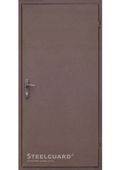 Двері 161 RAL 8019 "Steelguard"
