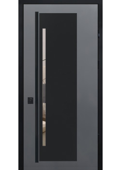 Двери Straj Proof Standard Mottura StarMax DMD1800 Антрацит/белый атлас