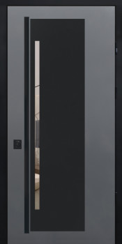 Двері Straj Proof Standard Mottura StarMax DMD1800 Антрацит/білий атлас