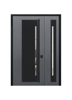 Двери Straj Proof Standard Mottura StarMax DMD1800 1220 Антрацит/белый атлас