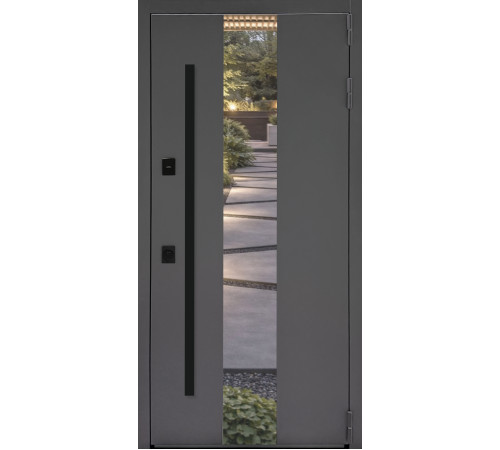 Входные Двери TM HYGGE Cottage Crystal XL TERMIX DMD 1600 стекло Stopsol